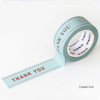 Thank you - ICONIC Message pattern paper deco masking tape