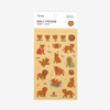 Dailylike Daily transparent deco sticker - Little lion
