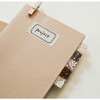 Example of use - Dailylike Vintage flower masking seal paper deco sticker 4 sheets set