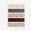 Dailylike Vintage flower masking seal paper deco sticker 4 sheets set