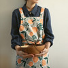 Example of use - Dailylike Sweet fruits pattern oxford fabric cross back apron