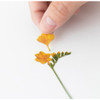 Example of use - Appree Freesia press flower deco sticker