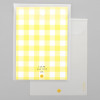 Example of use - 2NUL Smile A5 size clear snap file folder case pouch