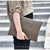 French brown - Play Obje Feel so good clutch bag with glasses pocket