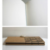 Detail of Inndesign Merci Kraft cover A5 blank notebook