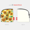 Seasons in the sun - All new frame B collection mini zipper pouch