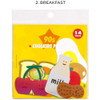 2. Breakfast - Be on D 90s coolkids party cute sticker pack