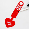 Information - 2NUL Nice and clear heart travel luggage name tag