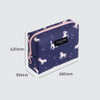 Size - ICONIC Comely pattern makeup cosmetic pouch bag 