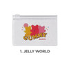 Jelly world - Be on D 90s coolkids party small clear zip lock pouch