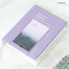 Lavender - ICONIC Instax mini polaroid slip in photo album ver4