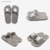 Light gray - Dailylike Bichon Frise non slip bath shower slippers 