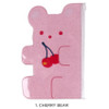 Cherry bear - Jelly bear medium clear zip lock pouch