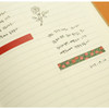 Example of use - Dailylike Flower slim masking tape set