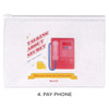 Pay phone - For me party medium clear zip lock pouch