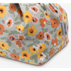 Detail of Dailylike Warm flower soft oxford cotton bucket drawstring pouch