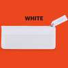 White - Rihoon Neon laundry translucent zipper pencil case