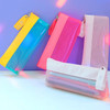 Example of use - Rihoon Neon laundry translucent zipper pencil case