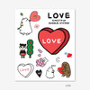 Love - Gunmangzeung Ghost pop murmur sticker set