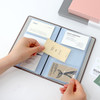 Example of use - Indigo Daily slip in 84 pockets name card album