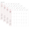 Monthly plan - Indigo 2020 Prism slim dated monthly planner notebook
