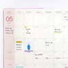 Monthly plan - Indigo 2020 Prism slim dated monthly planner notebook