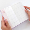 Monthly plan - Indigo 2020 Prism slim dated monthly planner notebook
