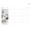 Front pages - Dash and Dot 2020 Slow life wirebound desk calendar