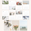 Composition - Dash and Dot 2020 Slow life monthly wall calendar