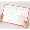 Usage example - PLEPLE 2020 Desk mat with dated monthly planner