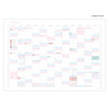 Yearly planner - PLEPLE 2020 Desk mat with dated monthly planner