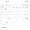 Monthly planner - PLEPLE 2020 Desk mat with dated monthly planner