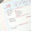 Usage example - PLEPLE 2020 Desk mat with dated monthly planner