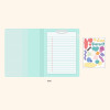Mint - PLEPLE Memo days A5 size foldover clipboard set