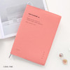 Coral pink - ICONIC 2020 Simple medium dated weekly planner scheduler