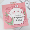 Usage example - Bookcodi Blooming day with Molang cute memo notepad