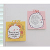 Usage example - Bookcodi Blooming day with Molang cute memo notepad