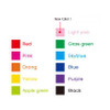 Design somerz Rainbow Gel Pen 0.38mm 11 colors