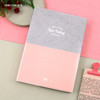 Pink concrete - Second Mansion 2020 But today dated weekly diary planner
