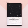 Black - Ardium 2020 The starry night dated monthly diary planner