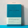 Aqua blue - 2020 365 days medium dated daily journal diary