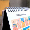 Spiral bound - Design Comma-B 2020 Today standing monthly desk calendar
