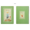 Green - Little prince story spiral undated monthly diary