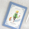 Blue - Little prince story spiral undated monthly diary