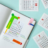 Usage example - Ardium 2020 Memories small monthly calendar sticker