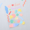 Yellow - PLEPLE Point up removable paper sticker