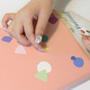 Usage example - PLEPLE Point up removable paper sticker