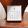 2NUL 2020 Drawing monthly standing desk calendar