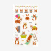 Daily transparent deco cute sticker - Welsh corgi