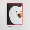 Penguin - DBD Cute Christmas card with envelope